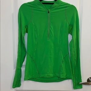 Lululemon Athletica Green ZIp Up Jacket